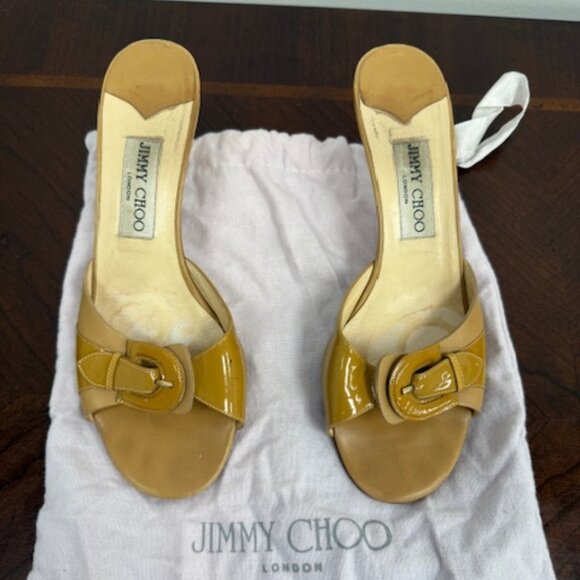 Jimmy Choo Buckle Heels - Picture 1 of 6